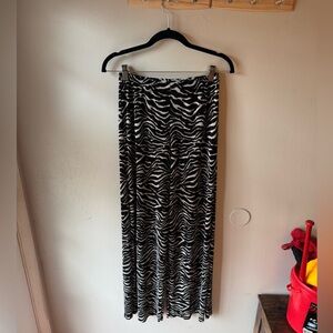 Zara Zebra Print Pants